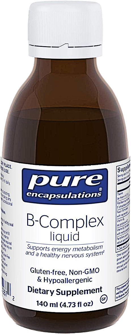 B-Complex Liquid, 4.73 Fl Oz (140 ml) Liquid , Brand_Pure Encapsulations Emersons