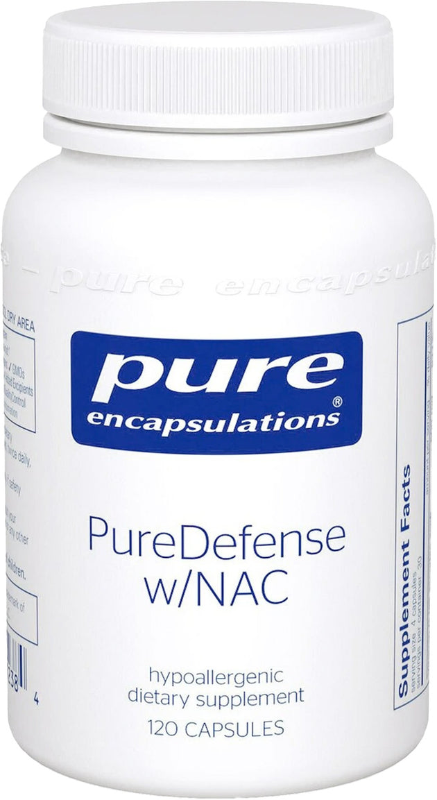 PureDefense with NAC, 120 Capsules , Brand_Pure Encapsulations Emersons