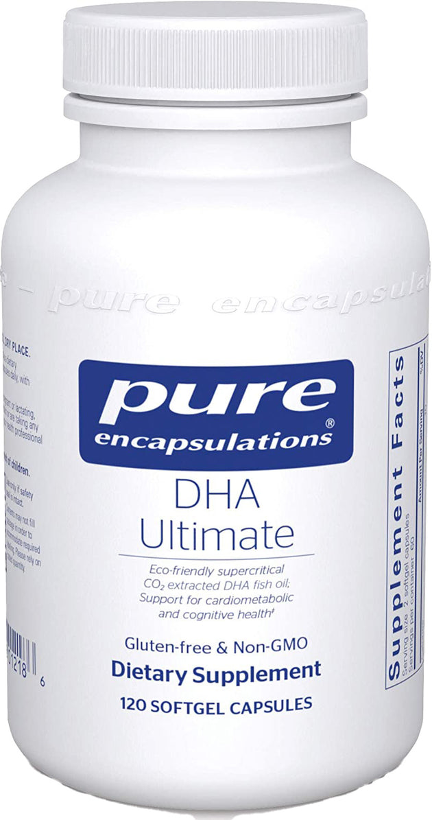 DHA Ultimate, 120 Softgels , Brand_Pure Encapsulations Emersons