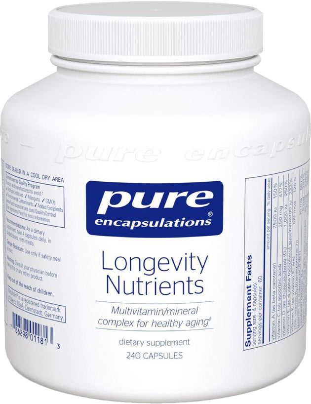 Longevity Nutrients, 240 Capsules , Brand_Pure Encapsulations Emersons