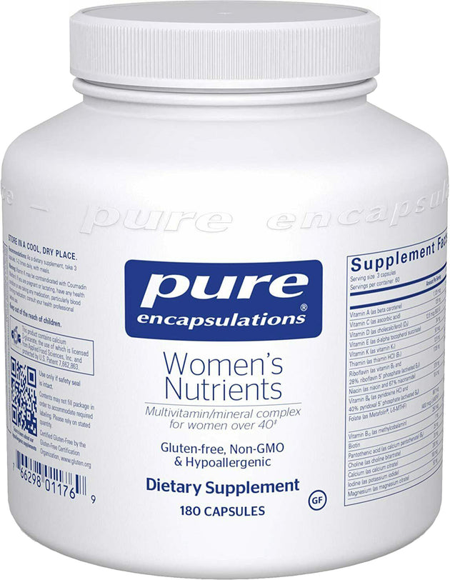 Women's Nutrients, 180 Capsules , Brand_Pure Encapsulations Emersons