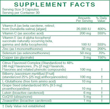 The Ocular Formula, 90 Capsules , Brand_Rx Vitamins New Product