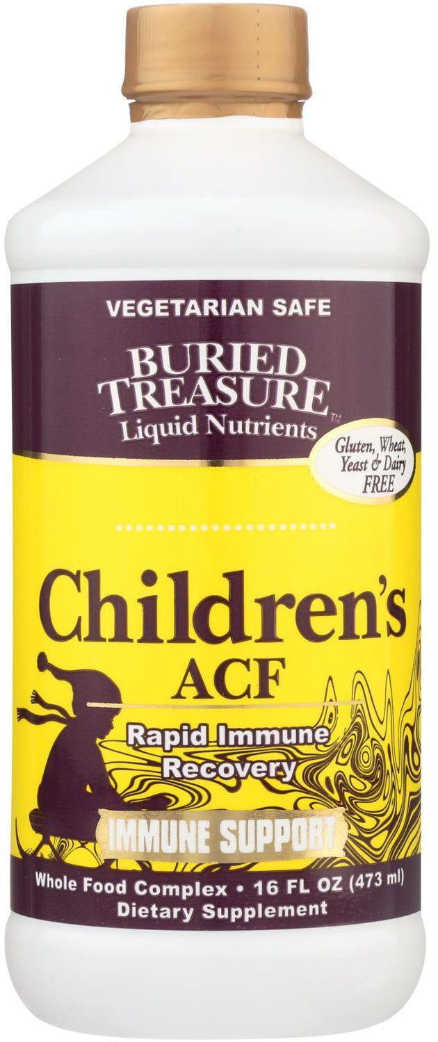 Children's ACF, 16 Fl Oz (473 mL) Liquid , Brand_Buried Treasure Flavor_Natural Form_Liquid Size_16 Oz