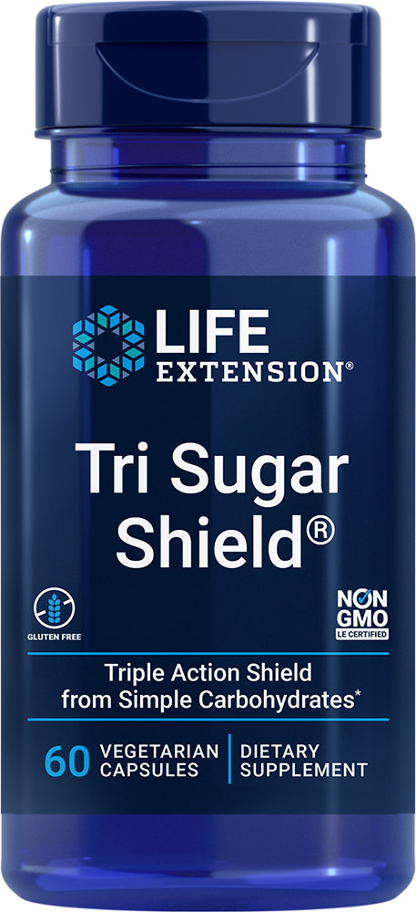 Tri Sugar Shield®, 60 Vegetarian Capsules , Brand_Life Extension Form_Vegetarian Capsules Size_60 Caps