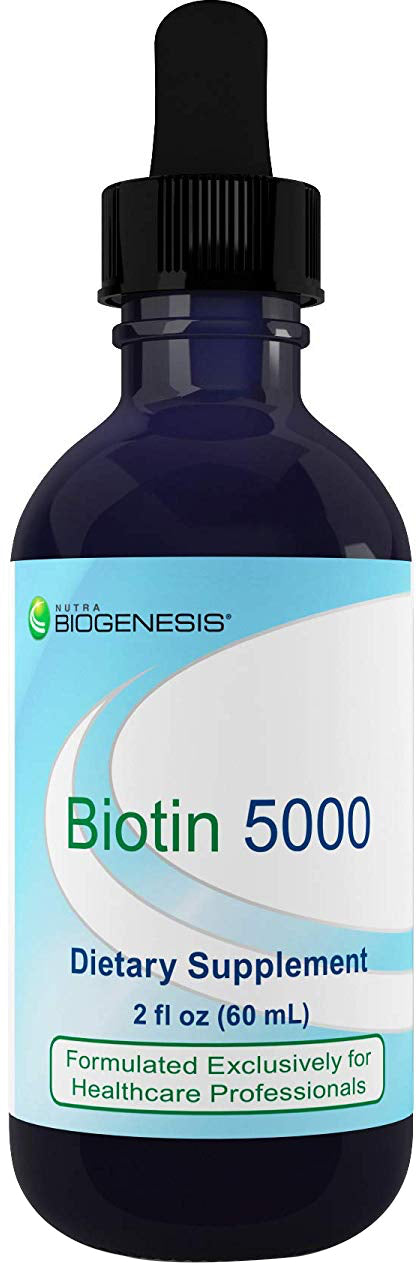 Biotin 5000, 2 Fl Oz (60 mL) Liquid , Brand_Biogenesis Form_Liquid Size_2 Fl Oz