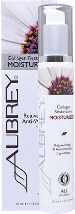 Collagen Restorative Moisturizer, 1.7 Fl Oz (50 mL) Lotion , Brand_Aubrey Organics Form_Lotion Size_1 Fl Oz