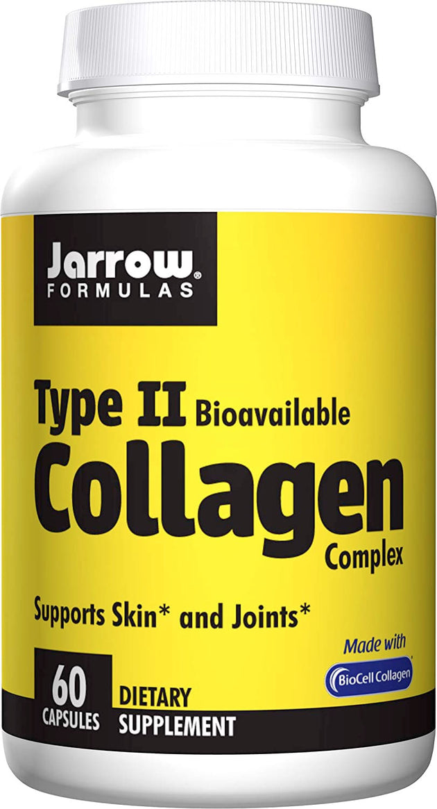 Type ll Bioavailable Collagen Complex, 500 mg, 60 Capsules ,