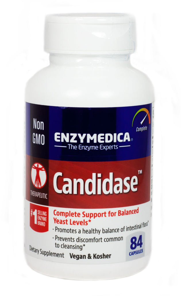 Candidase™, 84 Capsules , Brand_Enzymedica Form_Capsules Size_84 Caps