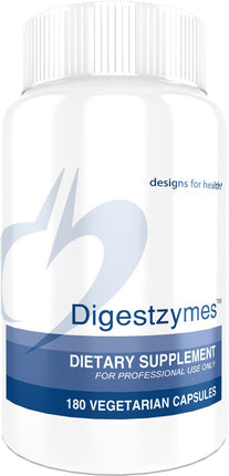 Digestzymes™, 180 Vegetarian Capsules , Brand_Designs for Health Form_Vegetarian Capsules Size_180 Caps