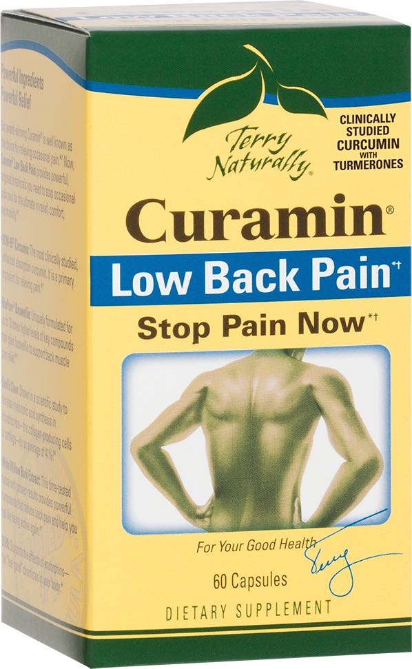 Terry Naturally Curamin® Low Back Pain, 60 Capsules , Brand_Europharma Form_Capsules Size_60 Caps