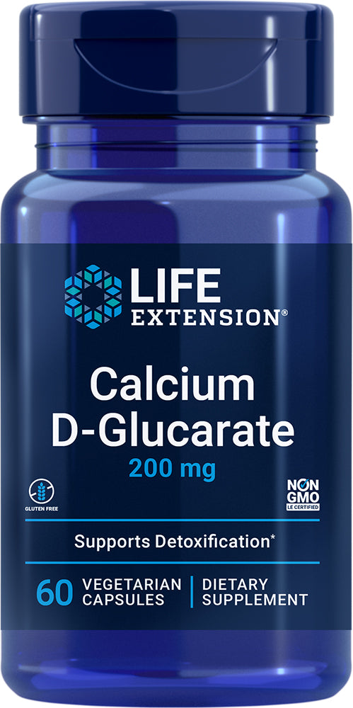 Calcium D-Glucarate, 60 Vegetarian Capsules ,