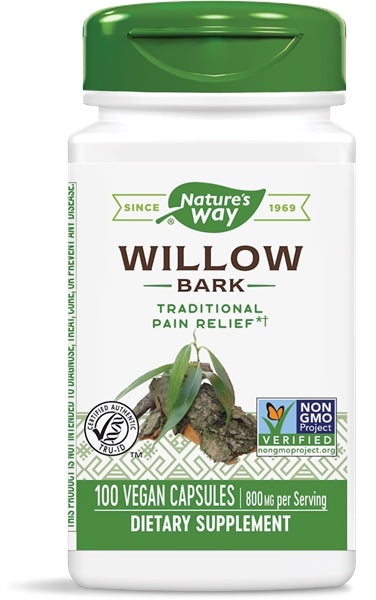 White Willow Bark, 100 Capsules , Brand_Nature's Way Form_Capsules Size_100 Caps