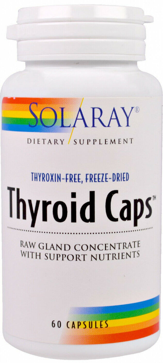Thyroid Caps™, 60 Capsules , Brand_Solaray Form_Capsules Size_60 Caps