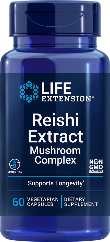 Reishi Extract Mushroom Complex, 60 Vegetarian Capsules ,