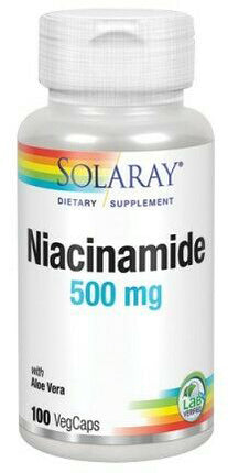 Niacinamide Capsules 500 mg, 100 Capsules
