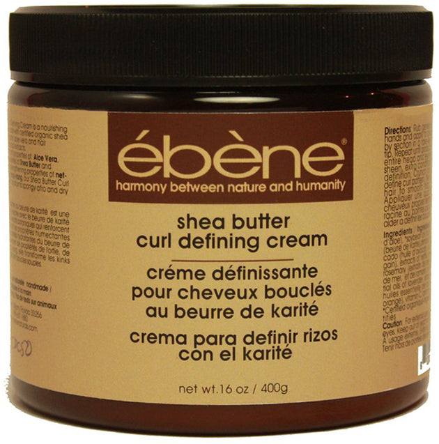 Shea Butter Curl Defining Cream, 16 Oz (400 g) Cream , Brand_Ebene Form_Cream Size_16 Oz