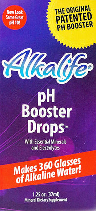 pH Booster Drops™, 1.25 Oz (37 mL) Liquid Drops , Brand_Alkalife Flavor_Unflavored Form_Liquid Size_1.25 Fl Oz