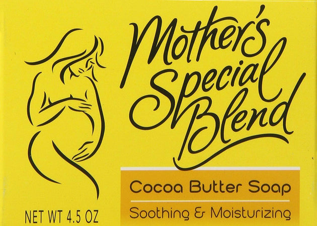 Mother's Special Blend Cocoa Butter Soap, 4.5 Oz (128 g) Bar , Brand_Mountain Ocean Form_Bar Size_4.5 Oz