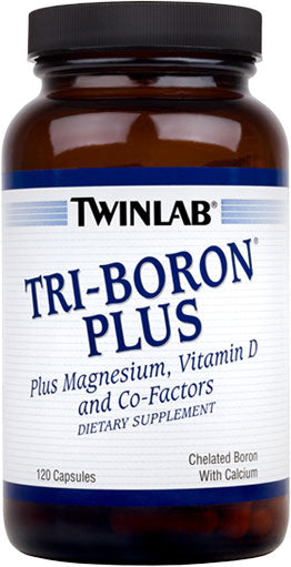 Tri-Boron Plus, 120 Capsules , Brand_TwinLab Form_Capsules Size_240 Caps