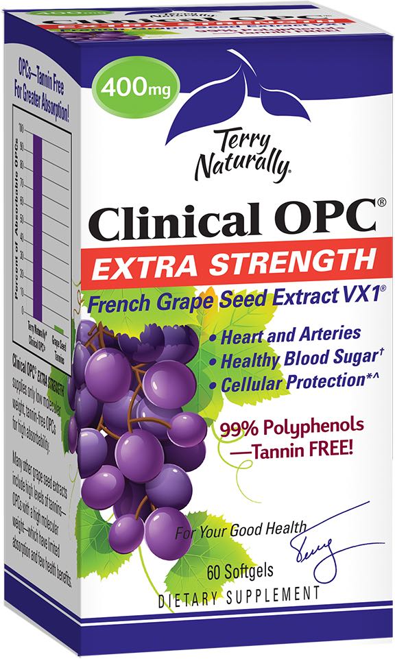 Terry Naturally Clinical OPC Extra Strength, 60 Softgels , Brand_Europharma Form_Softgels Size_60 Softgels