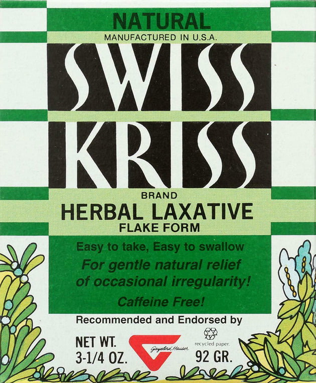 Swiss Kriss® Herbal Laxative Flake Form, 3.25 Oz (92 g) Flakes , Brand_Modern Products Form_Flakes Size_3 Oz
