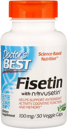 Fisetin with Novusetin™, 100mg, 30 Vegetarian Capsules