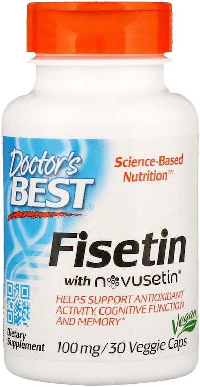 Fisetin with Novusetin™, 100mg, 30 Vegetarian Capsules , 20% Off - Everyday [On]