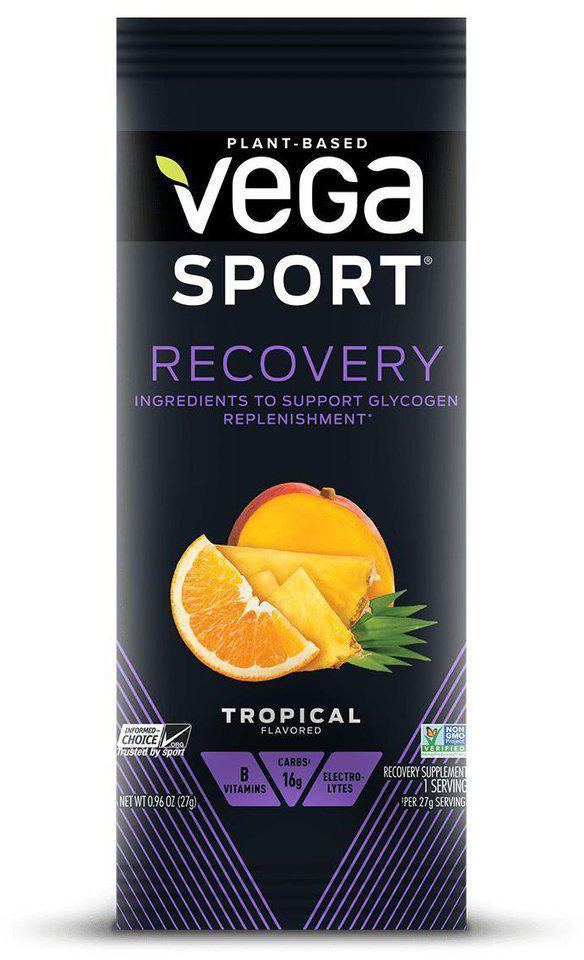 Vega Sport® Recovery, Tropical Flavor, Packet, 1 oz , Brand_Vega Flavor_Tropical Form_Powder Size_1 Oz