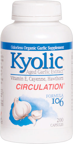 Kyolic Circulation Formula 106, 200 Capsules , 20% Off - Everyday [On]