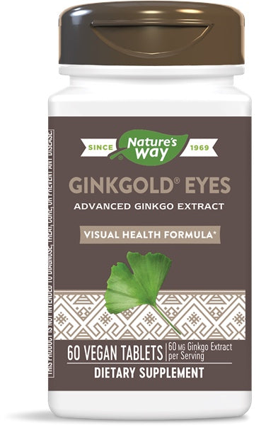 Ginkgold Eyes, 60 Tablets , Brand_Nature's Way Form_Tablets Size_60 Tabs