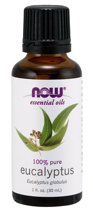 Eucalyptus Globulus Oil, 1 fl oz. , Brand_NOW Foods Form_Essential Oil Size_1 Fl Oz
