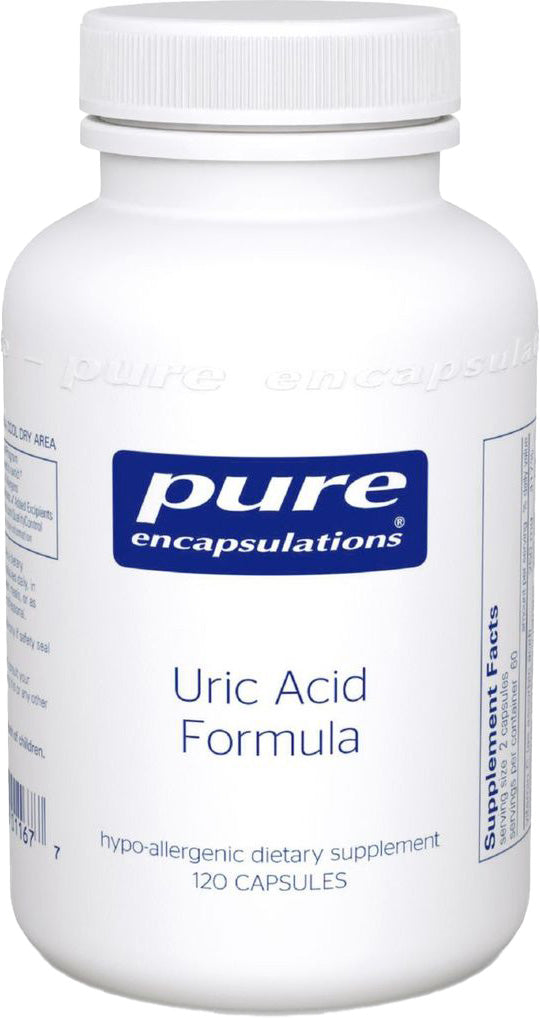 Uric Acid Formula, 120 Capsules , Brand_Pure Encapsulations Emersons