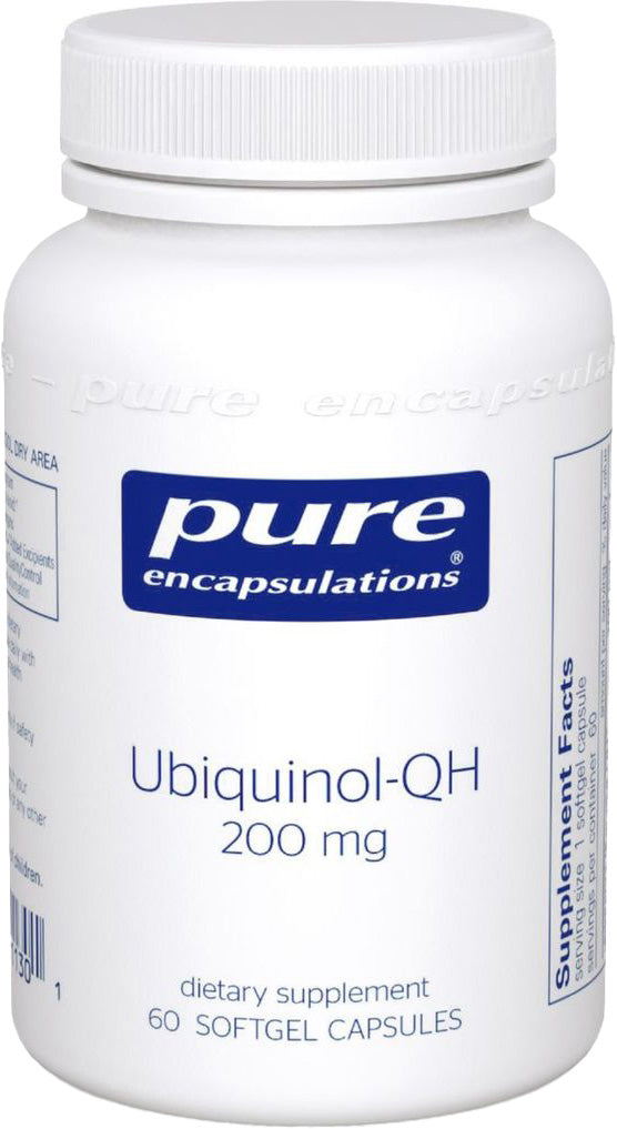 Ubiquinol-QH, 200 mg, 60 Softgels , Brand_Pure Encapsulations Emersons