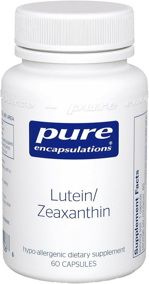 Lutein/Zeaxanthin, 60 Capsules , Brand_Pure Encapsulations Emersons