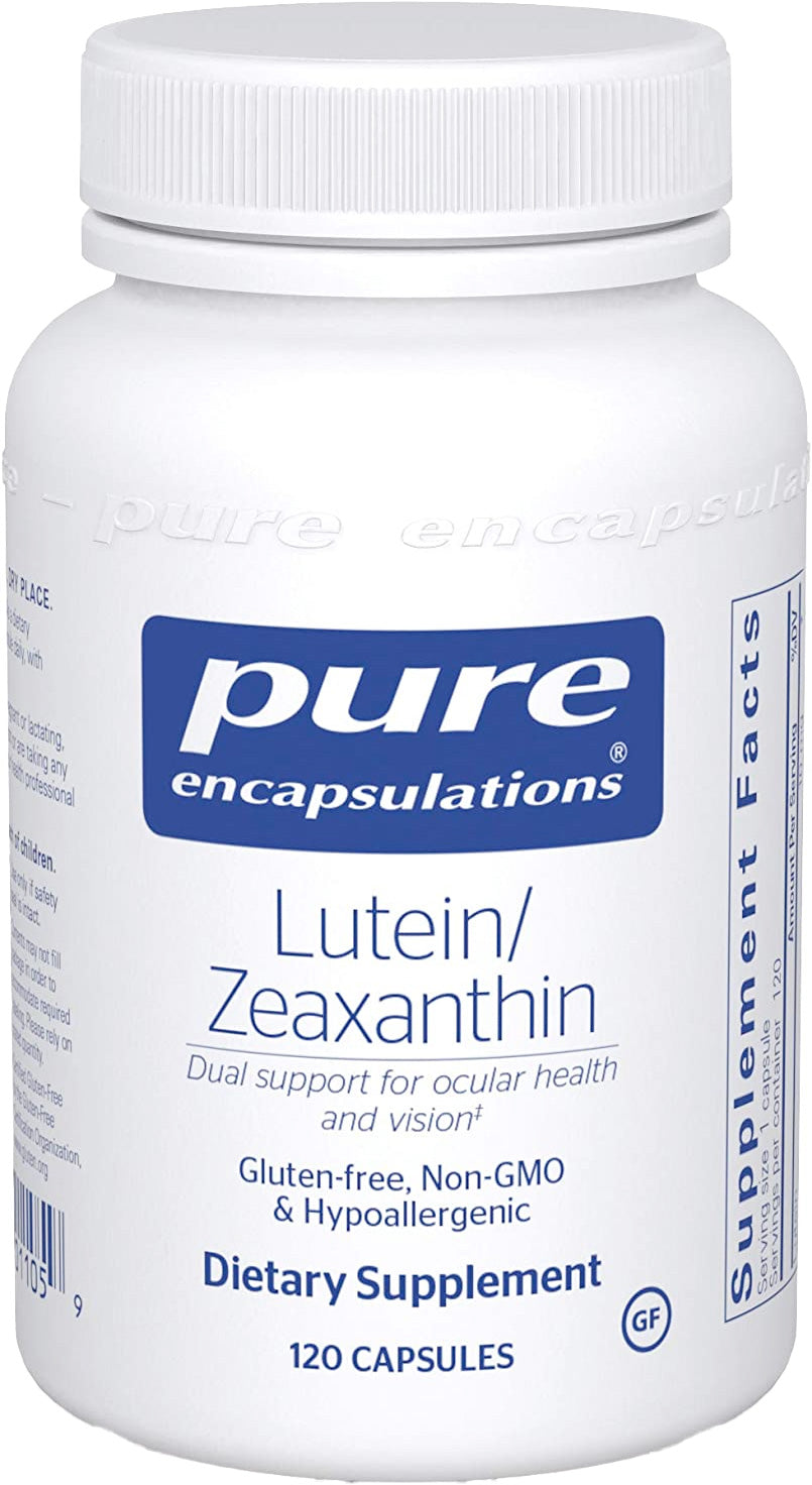 Lutein/Zeaxanthin, 120 Capsules , Brand_Pure Encapsulations caps Emersons Form_Capsules Requires Consultation Size_120 Capsules