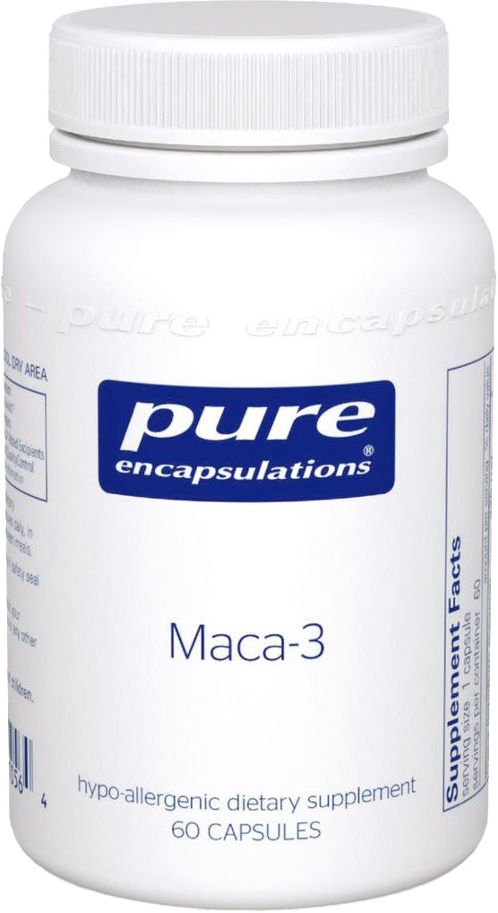 Maca-3, 60 Capsules , Brand_Pure Encapsulations caps Emersons