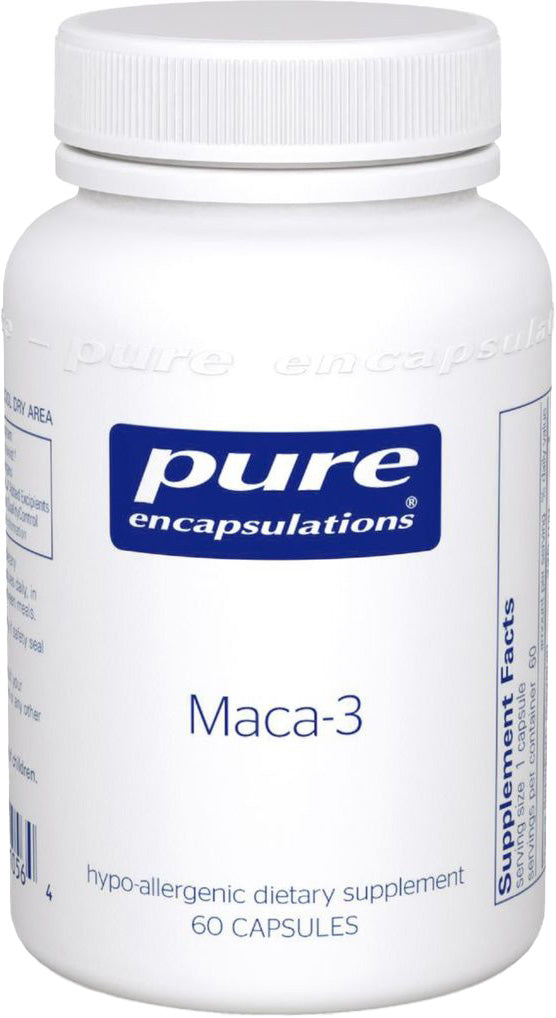 Maca-3, 60 Capsules , Brand_Pure Encapsulations Emersons