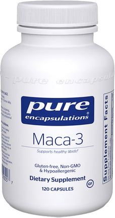 Maca-3, 120 Capsules , Brand_Pure Encapsulations Emersons