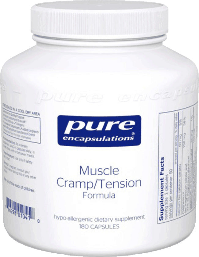 Muscle Cramp/Tension Formula, 180 Capsules , Brand_Pure Encapsulations caps Emersons Form_Capsules Requires Consultation Size_180 Capsules