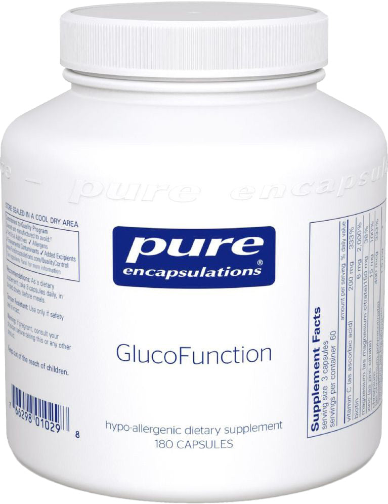 GlucoFunction, 180 Capsules , Brand_Pure Encapsulations caps Emersons