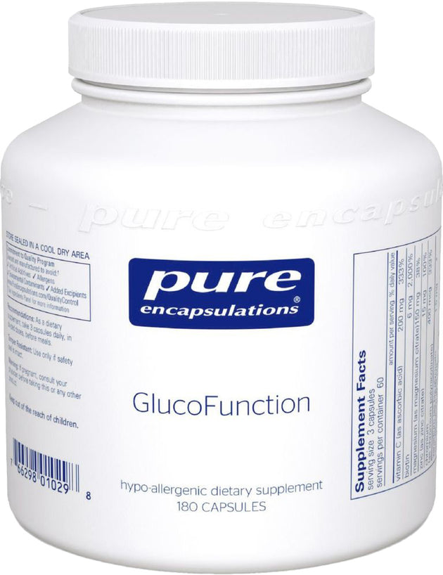 GlucoFunction, 180 Capsules , Brand_Pure Encapsulations Emersons