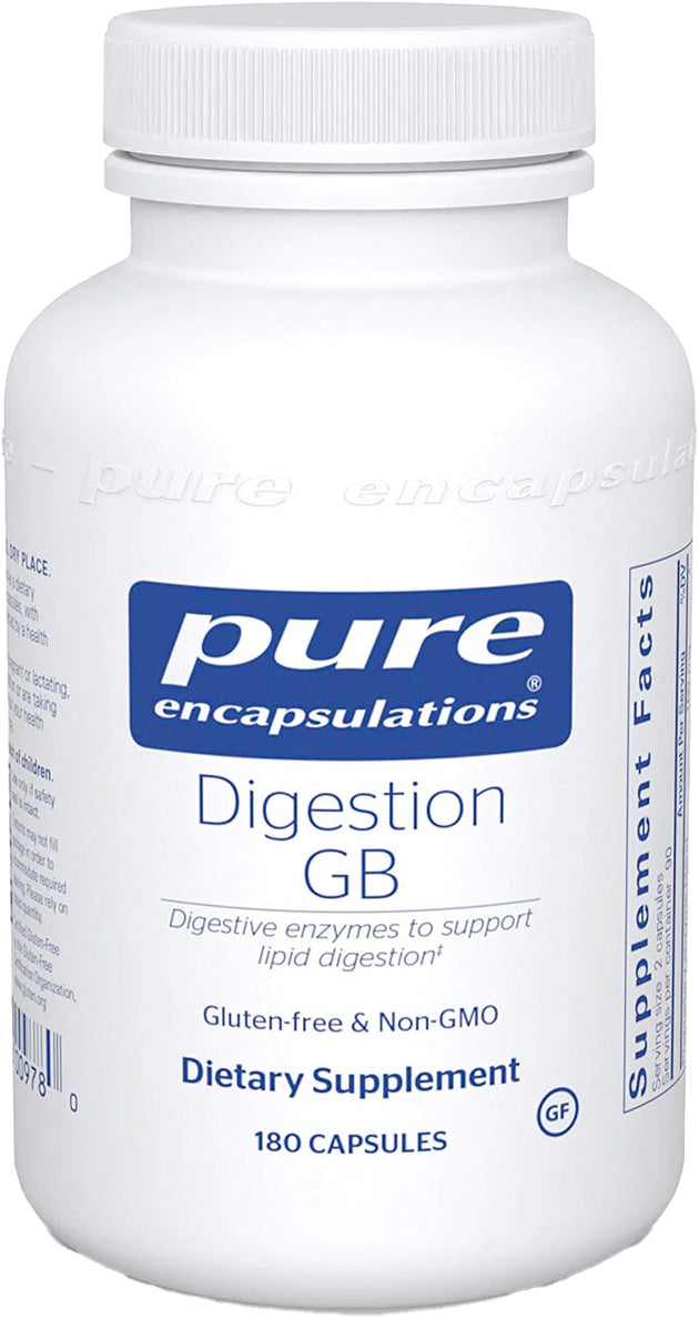 Digestion GB, 180 Capsules , Brand_Pure Encapsulations Emersons