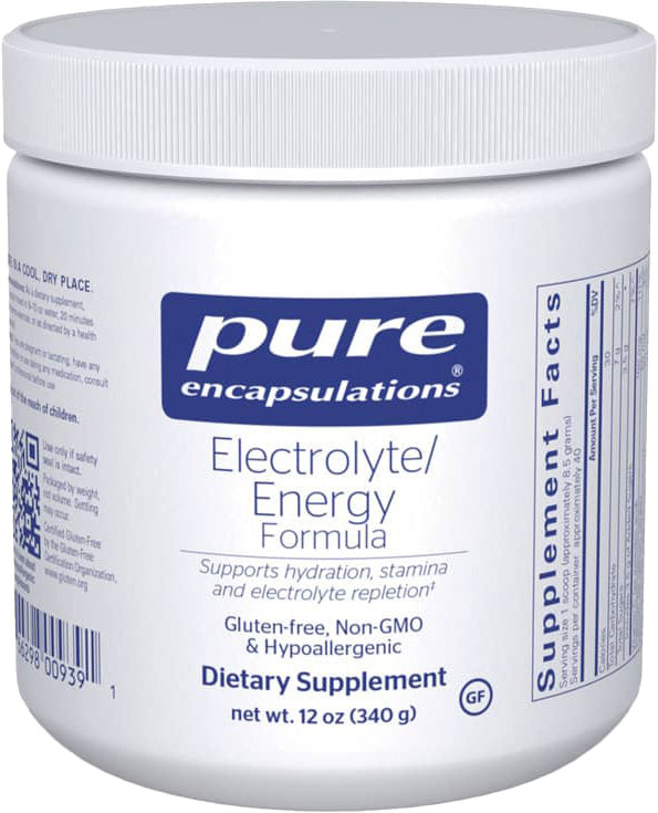 Electrolyte/Energy Formula, 12 Oz (340 g) Powder , Brand_Pure Encapsulations Emersons