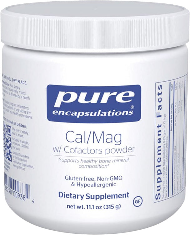 Cal/Mag with Cofactors, 11 Oz (315 g) Powder , Brand_Pure Encapsulations Emersons