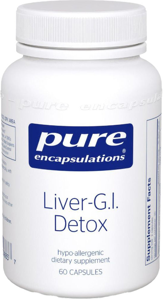 Liver-G.I. Detox, 60 Capsules , Brand_Pure Encapsulations caps Emersons