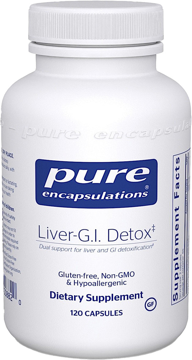 Liver-G.I. Detox, 120 Capsules , Brand_Pure Encapsulations Emersons