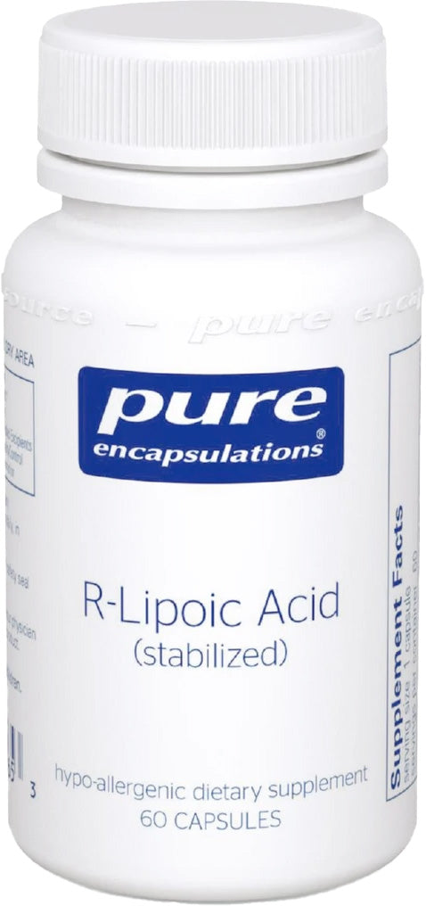 R-Lipoic Acid (stabilized), 60 Capsules , Brand_Pure Encapsulations caps Emersons Form_Capsules Requires Consultation Size_60 Capsules