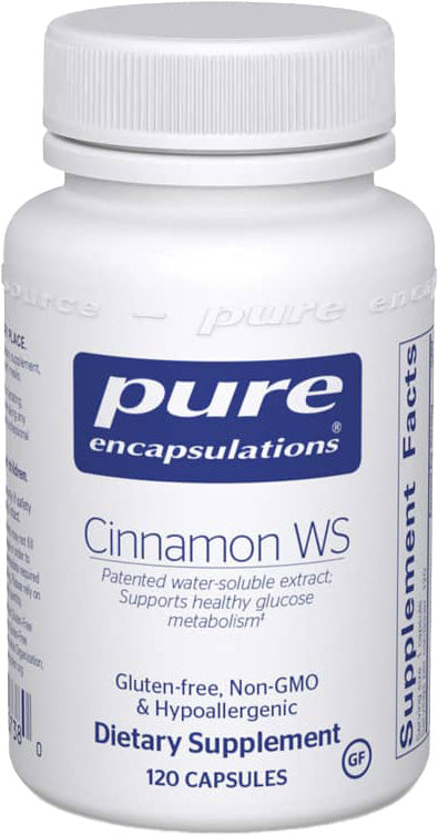 Cinnamon WS, 120 Capsules , Brand_Pure Encapsulations Emersons