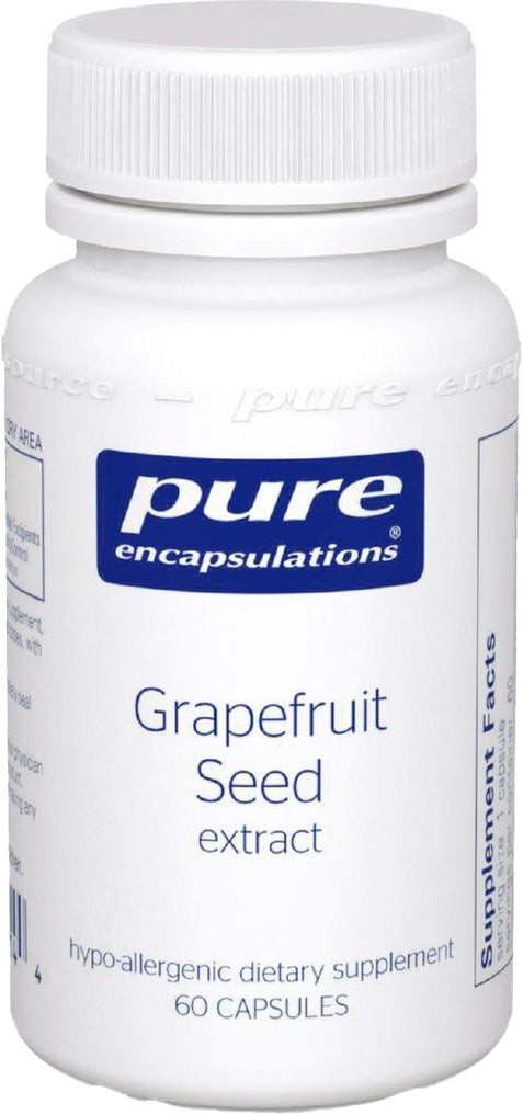 Grapefruit Seed Extract, 60 Capsules , Brand_Pure Encapsulations caps Emersons