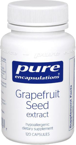 Grapefruit Seed Extract, 120 Capsules , Brand_Pure Encapsulations caps Emersons